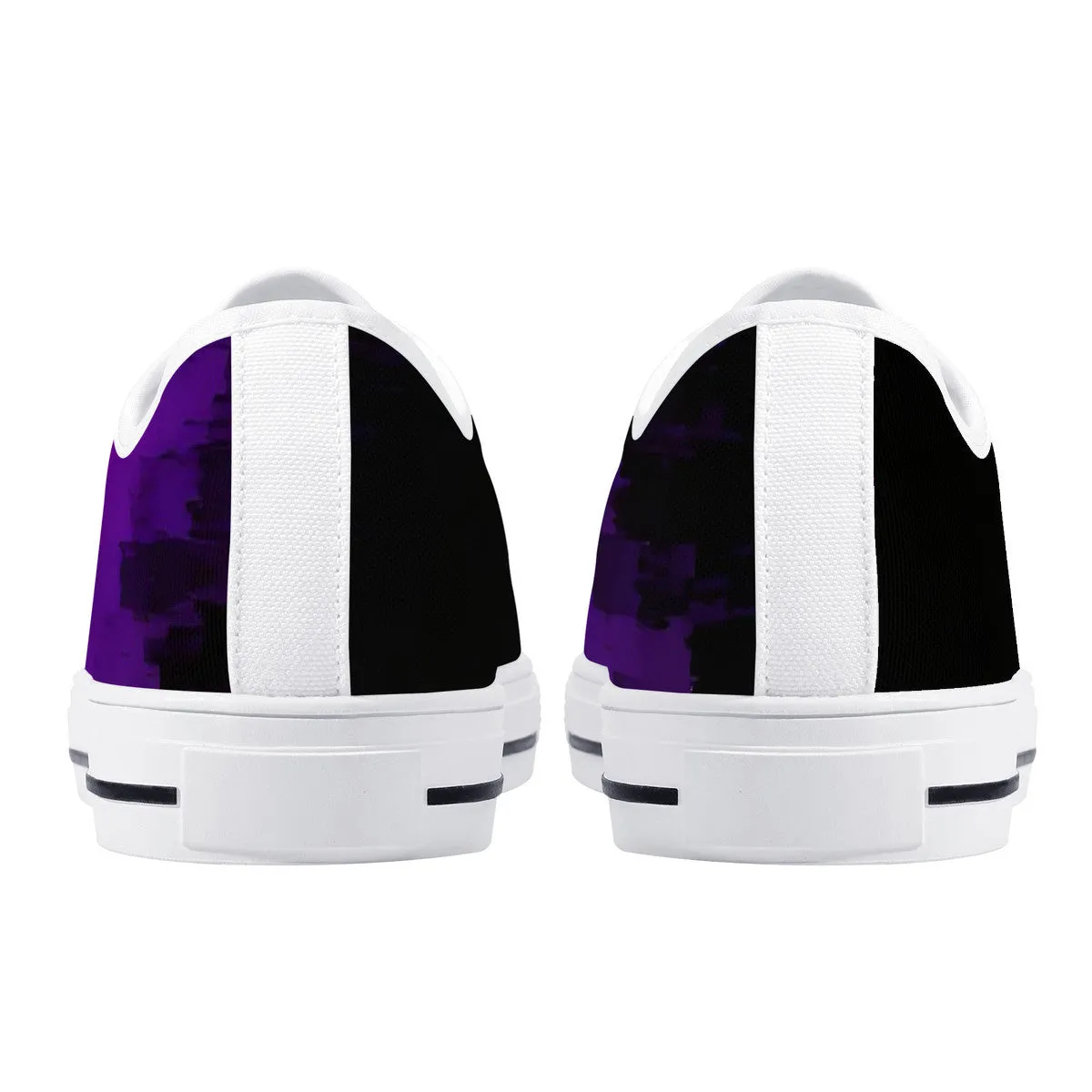 D24 Rubber Outsoles Low-Top Canvas Shoes - White