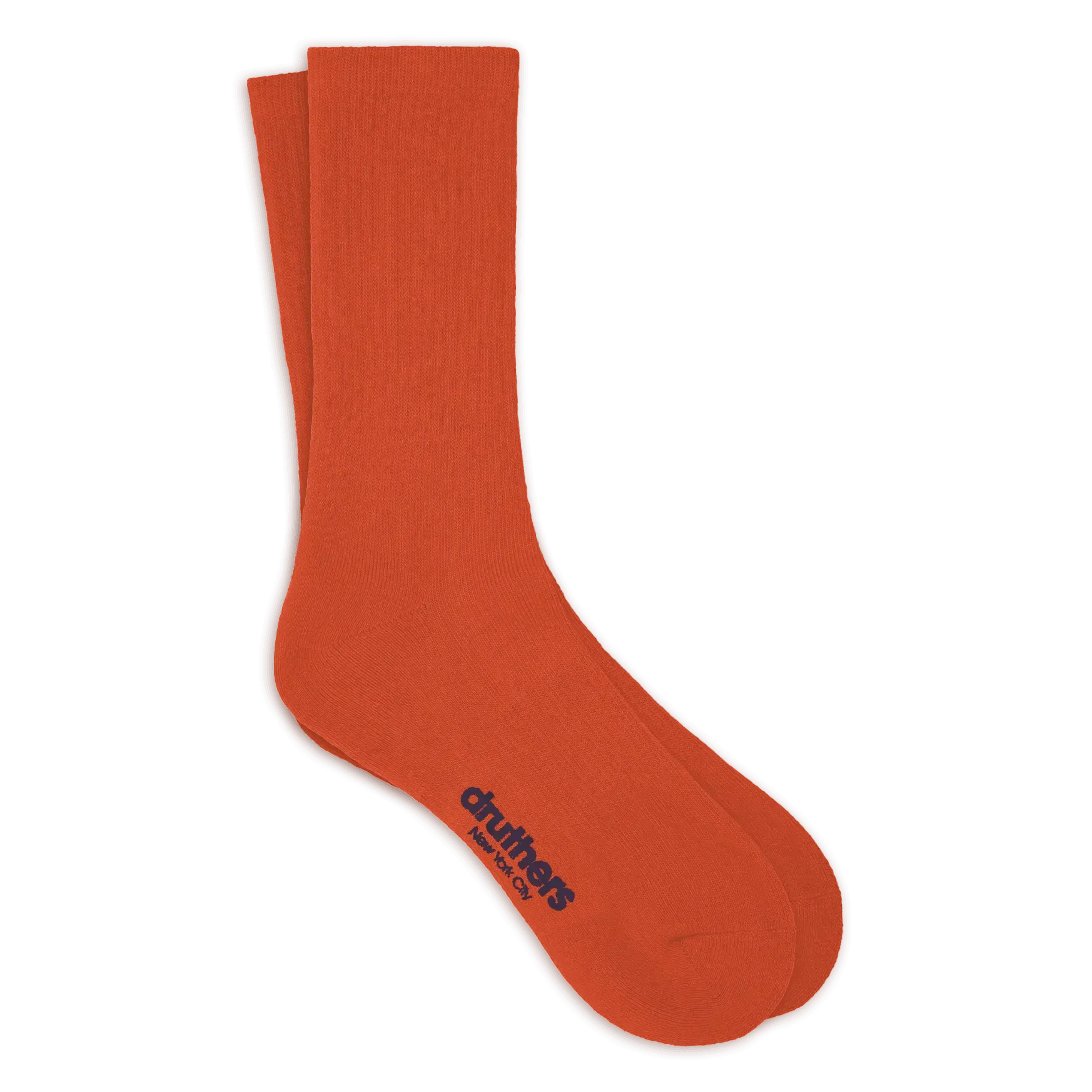 Everyday Organic Cotton Sock - Bright Orange