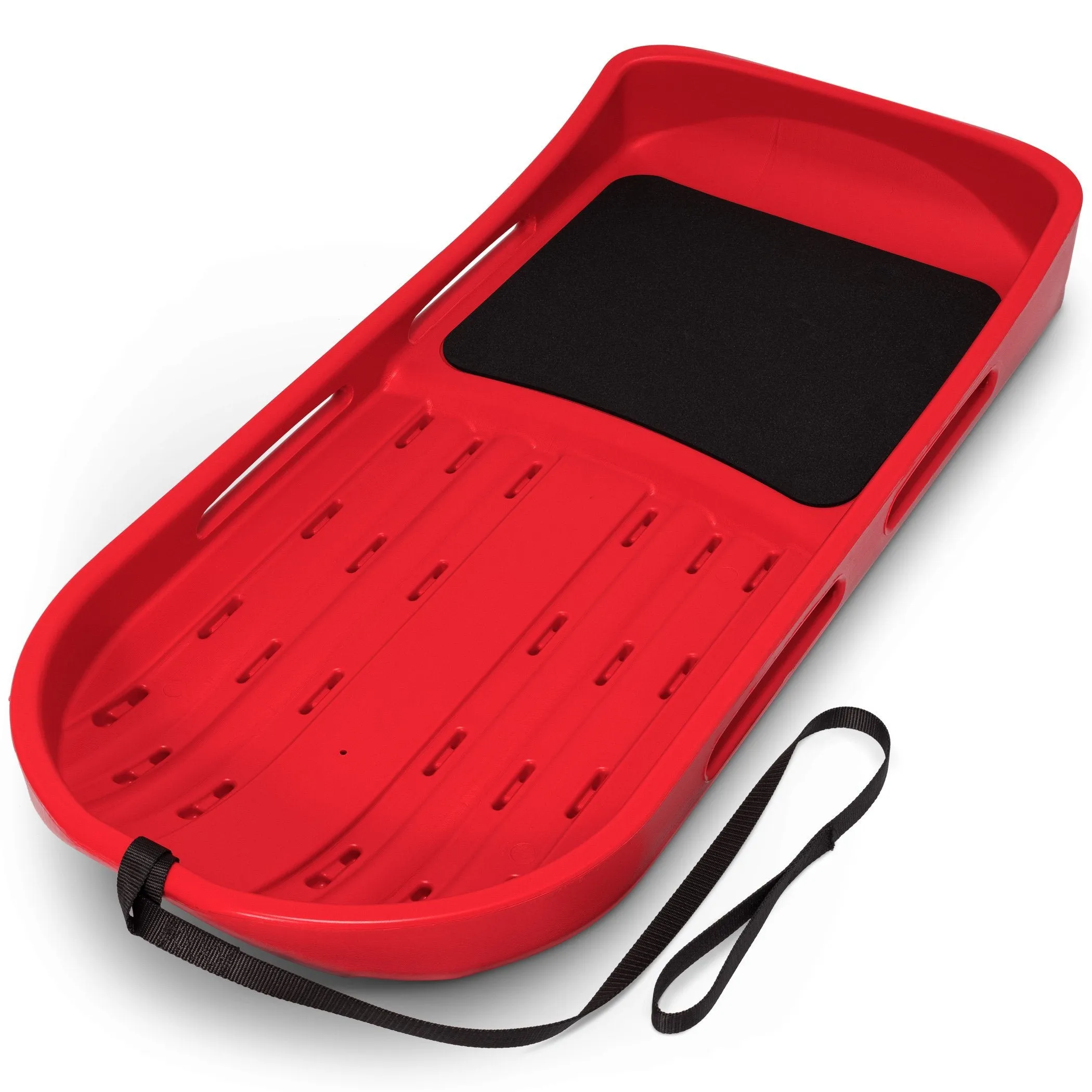 GoSports 2 Person Premium Snow Sled - Red