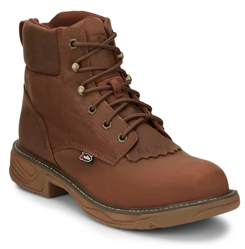 Justin Men's Rush 6 Inch WP Lace-Up