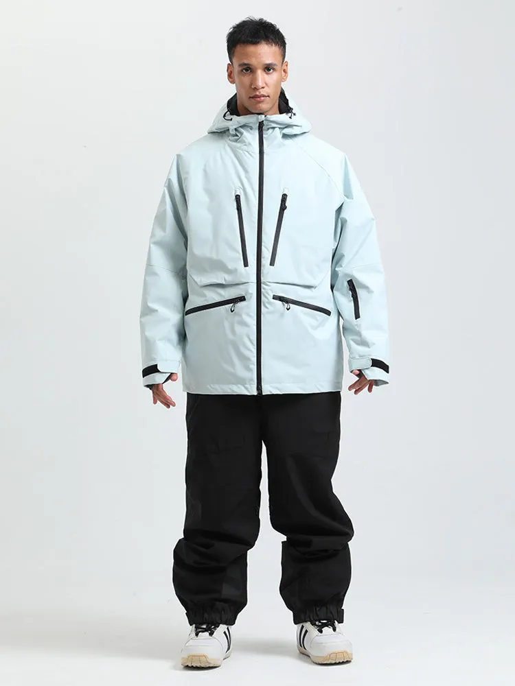 Men's Gsou Snow Durable Mountain Pro All Function Cargo Snow Suit