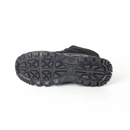 Mt. Emey 9315 Black - Women's Mesh Walking 5" Boots Black Lace