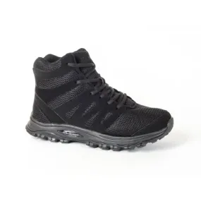 Mt. Emey 9315 Black - Women's Mesh Walking 5" Boots Black Lace