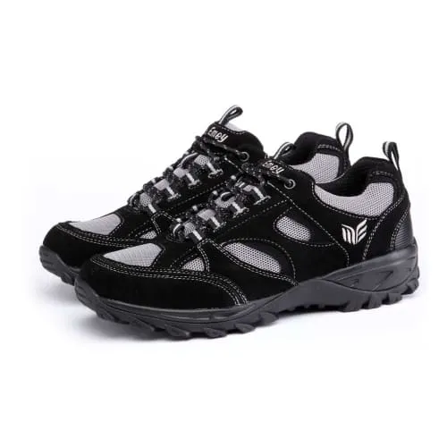 Mt. Emey 9708-1L Black - Men's Extreme-Light Athletic Walking Shoes