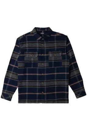 OFFSHORE FLANNEL Navy