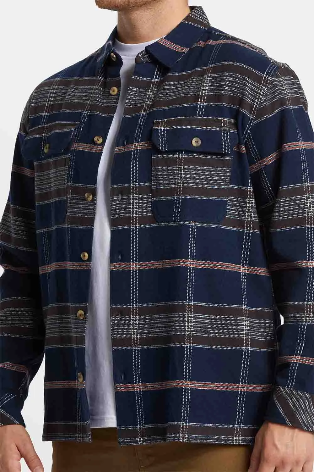 OFFSHORE FLANNEL Navy
