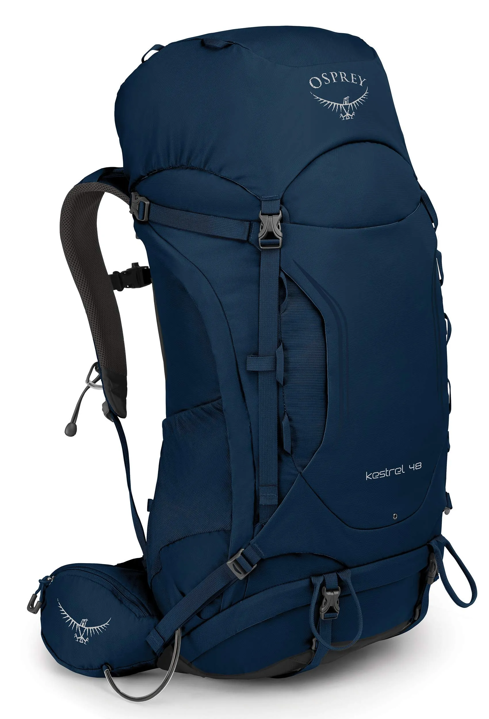 Osprey Packs Kestrel 48 Backpack, Loch Blue, Small/Medium