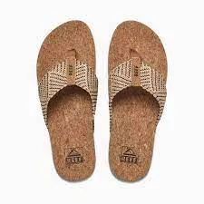 REEF WOMENS CUSHION STRAND SANDAL (CHOCOLATE)
