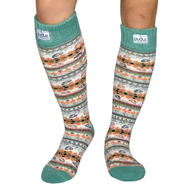 Tall Boot Socks - Autumn White