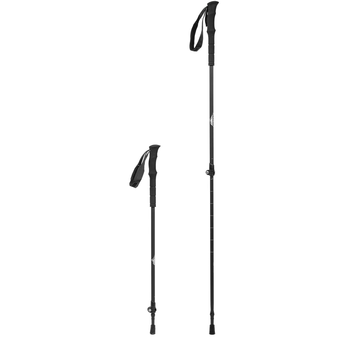 Ultralight Carbon Fiber Quick Lock 2-Section Trekking Poles