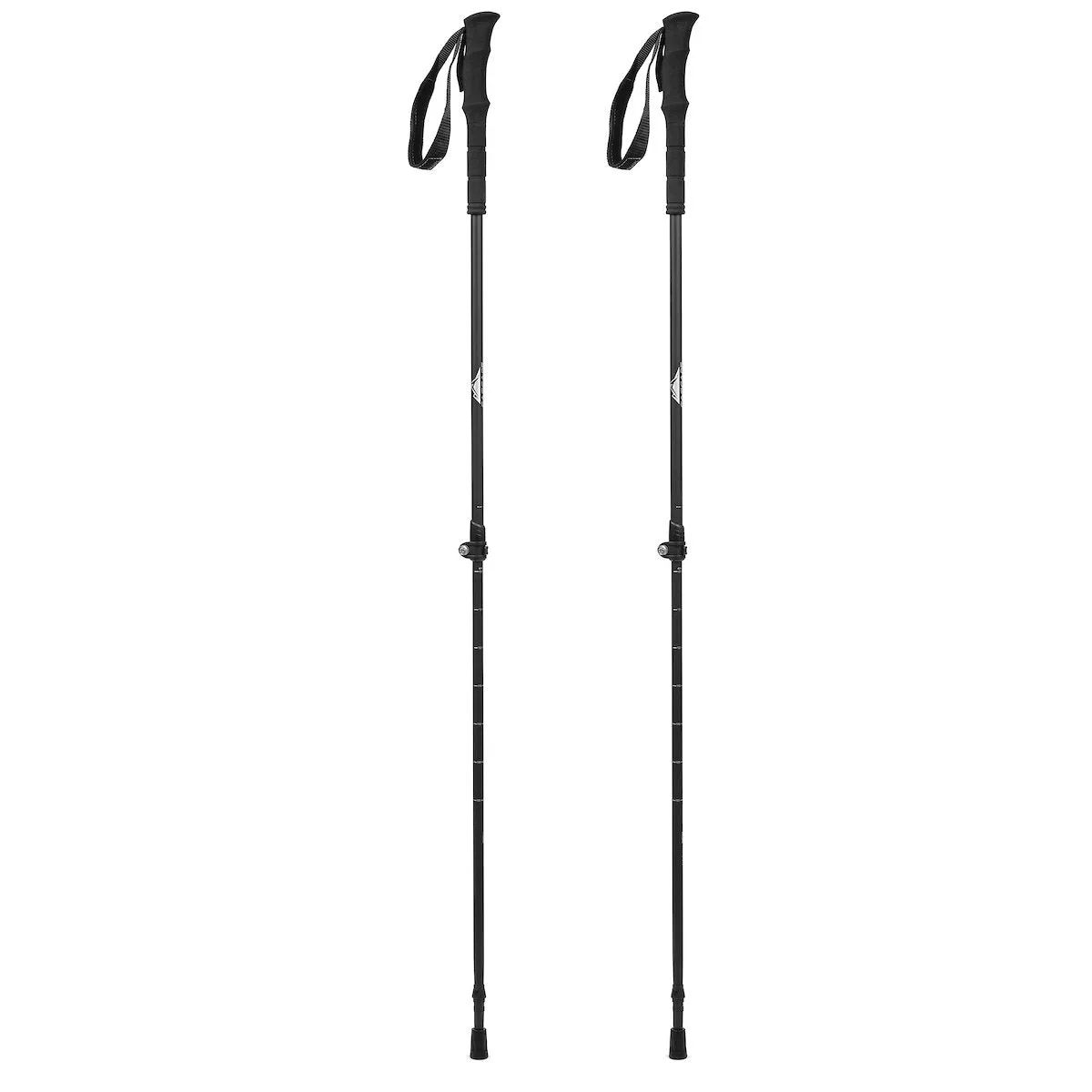Ultralight Carbon Fiber Quick Lock 2-Section Trekking Poles