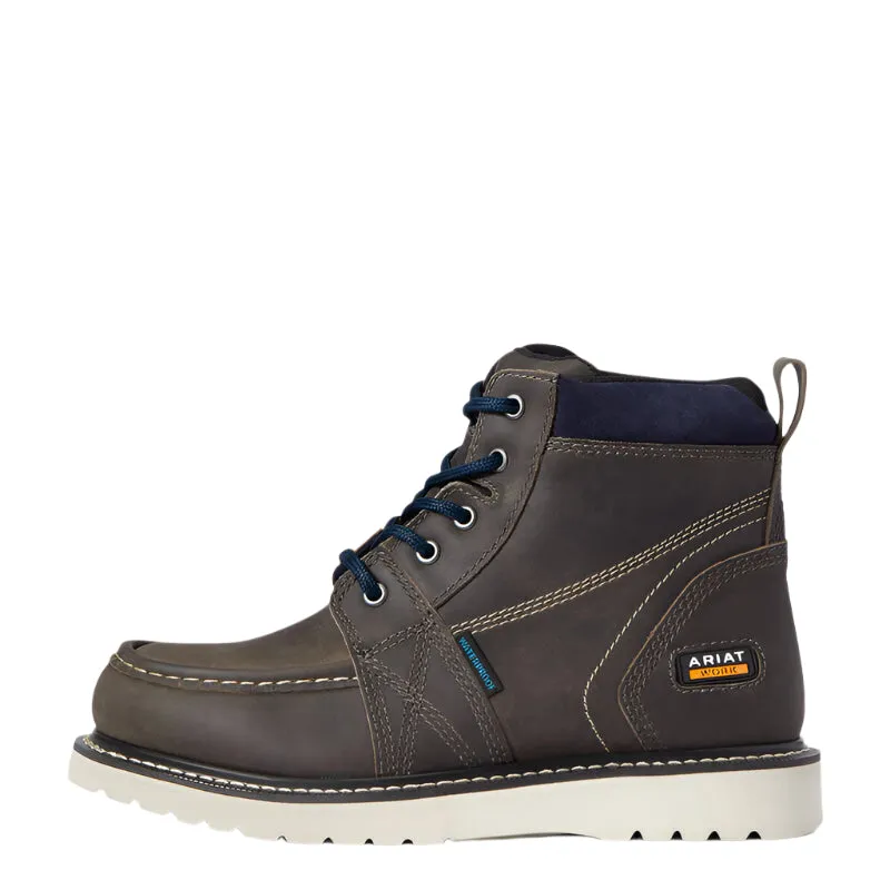 Women's Ariat Rebar Wedge Moc Toe Waterproof Work Boot 10035770