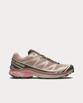 XT-6 Mahogany Rose / Earth Brown / Flamingo Pink Low Top Sneakers