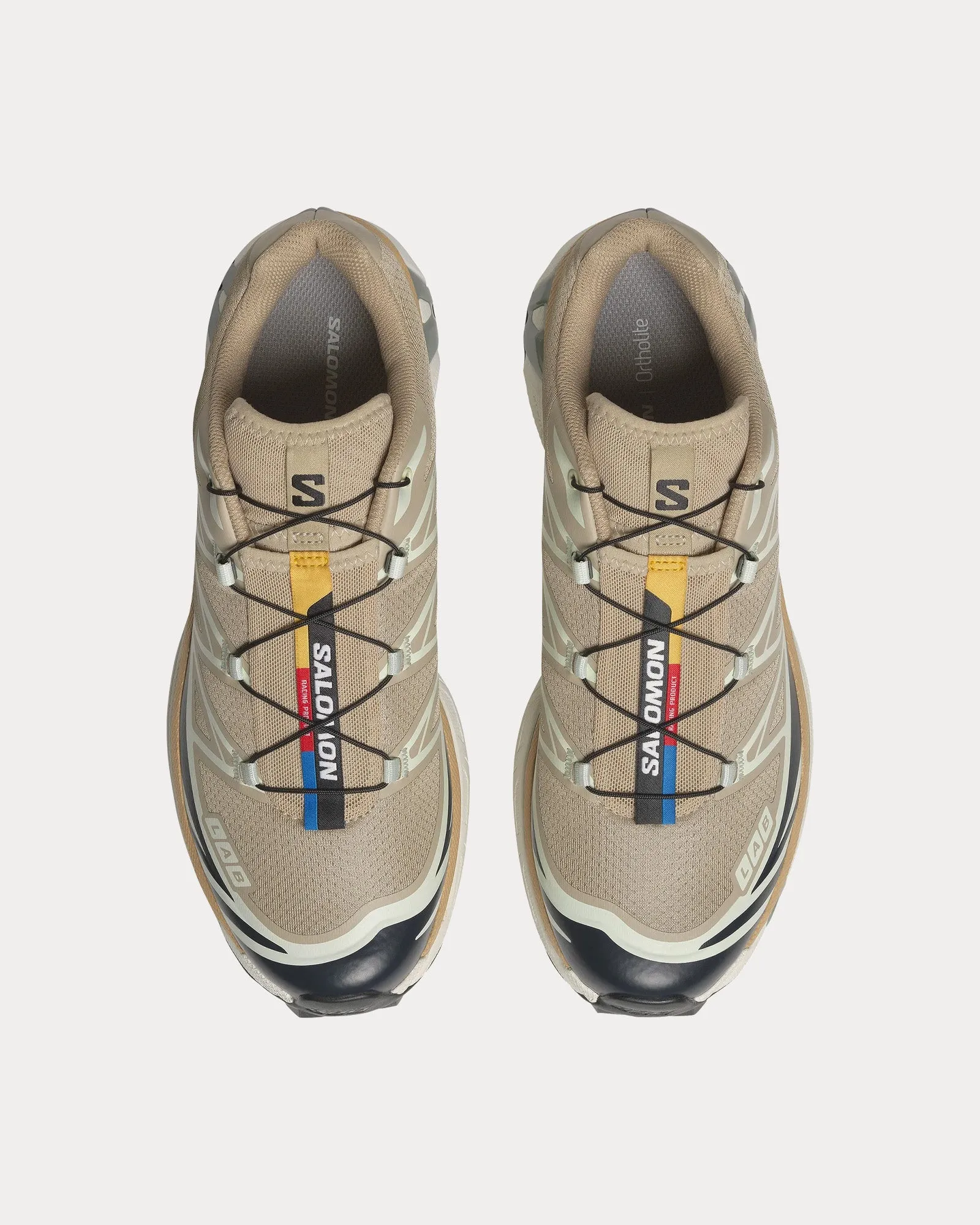 XT-6 Oxford Tan / Carbon / Clearly Aqua Low Top Sneakers