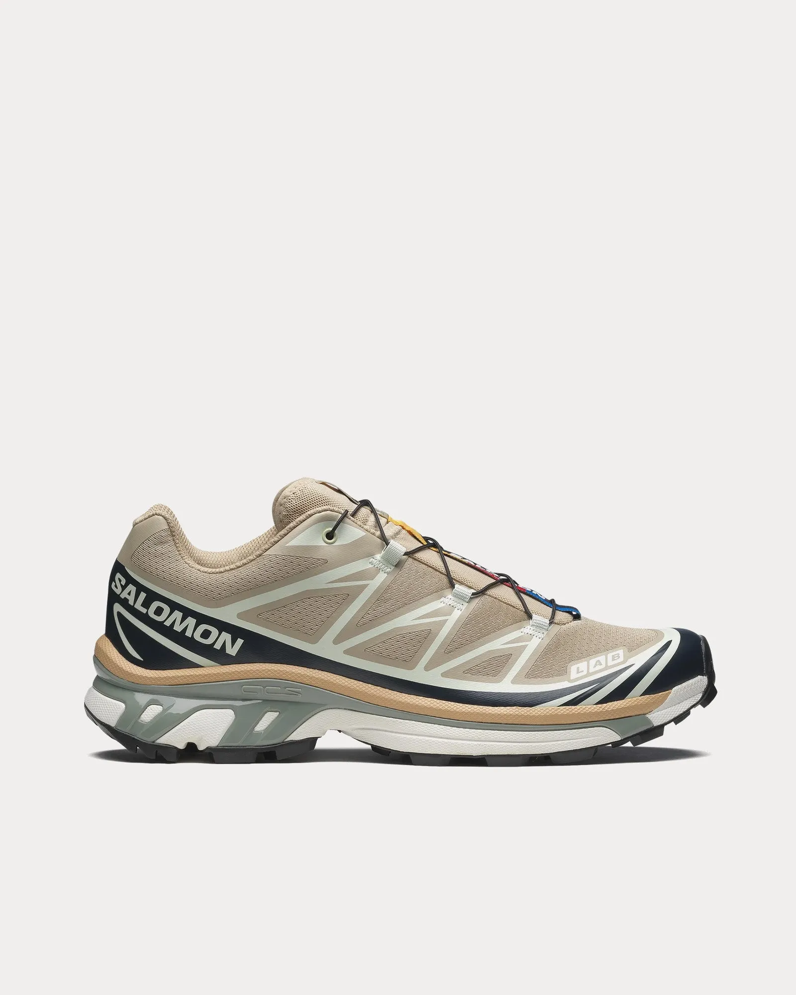 XT-6 Oxford Tan / Carbon / Clearly Aqua Low Top Sneakers
